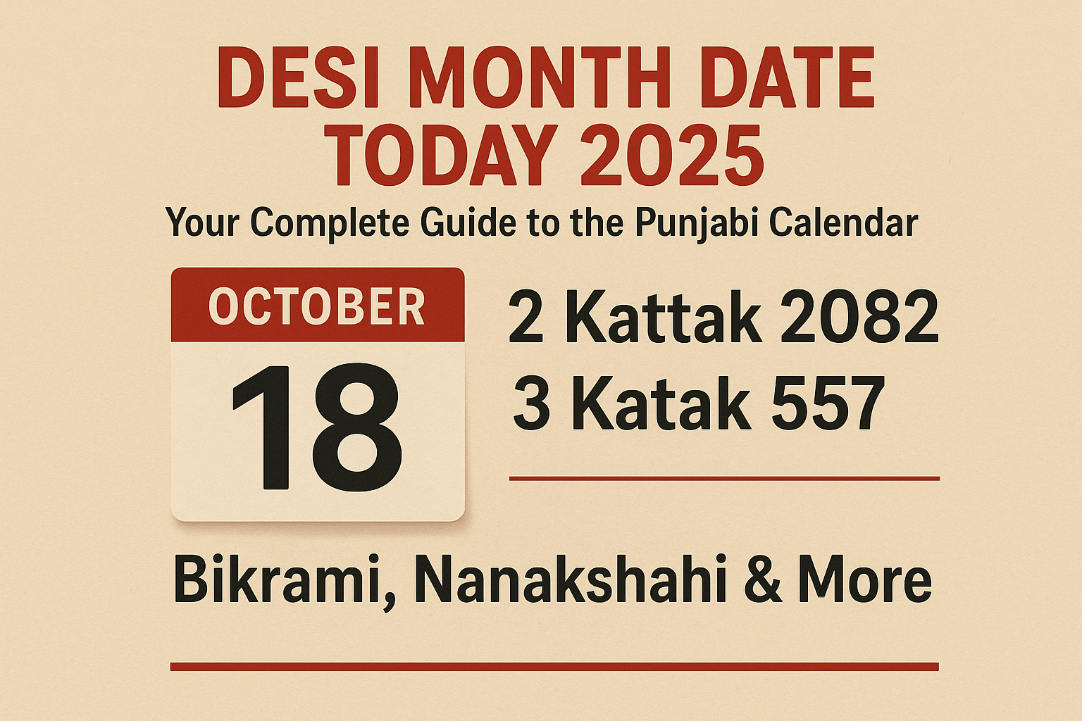 Desi month date today 2025 – 2 Kattak 2082, 3 Katak 557 | desimonthdate.site