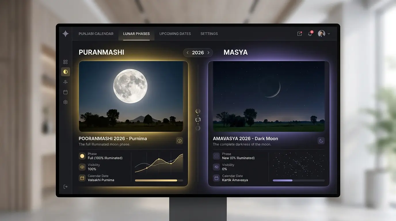 Puranmashi Masya 2026 calendar