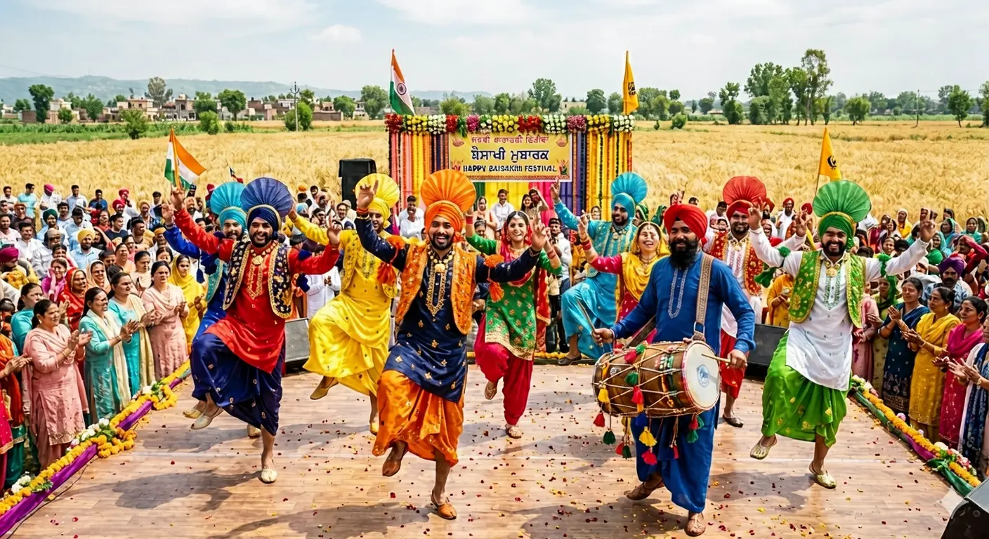 Baisakhi 2026 Bhangra celebration Punjab